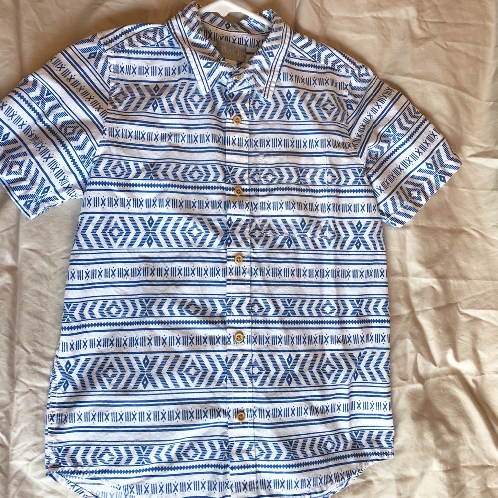 Childrens Place Button Up Shirt Boys